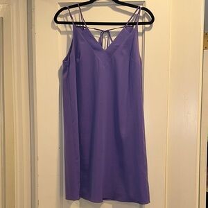 CeCe Lavender Spaghetti Strap Mini Dress
